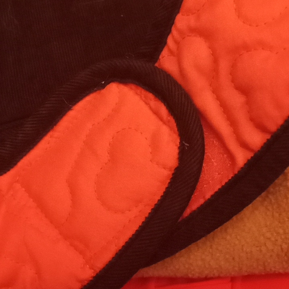 Pup Crew orange size XL dog coat used - Picture 6 of 6